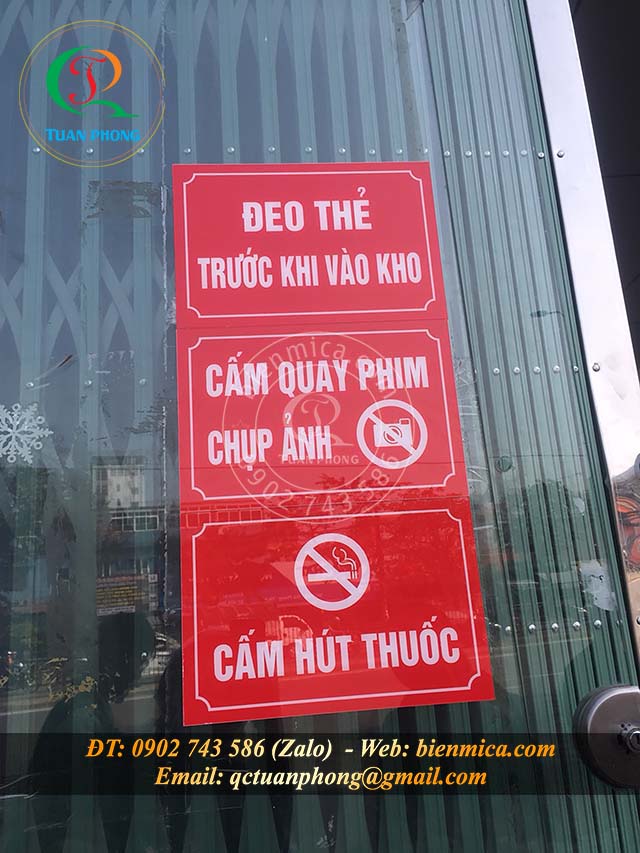 Biển cấm hút thuốc - Biển No smoking